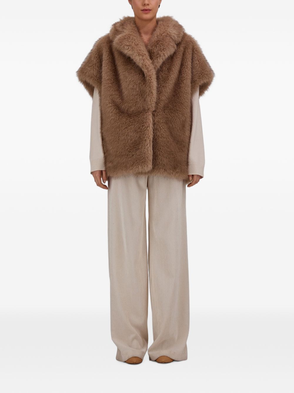 Giaccone In Soft Faux Fur GC000607D12908 1985 CHANTILLY HERNO 