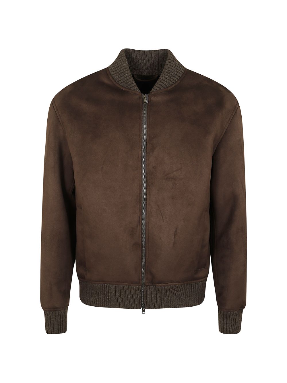 Bomber In Eco Suede GI000662U12754 8800 MARRONE SCURO HERNO 