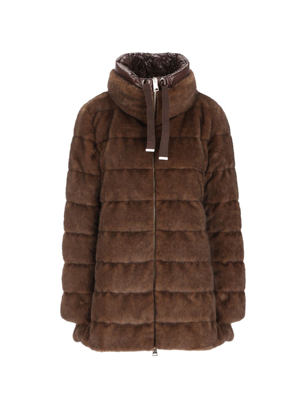 Piumino A-Shape Faux Fur PI002281D12941 8810 FONDENTE HERNO 