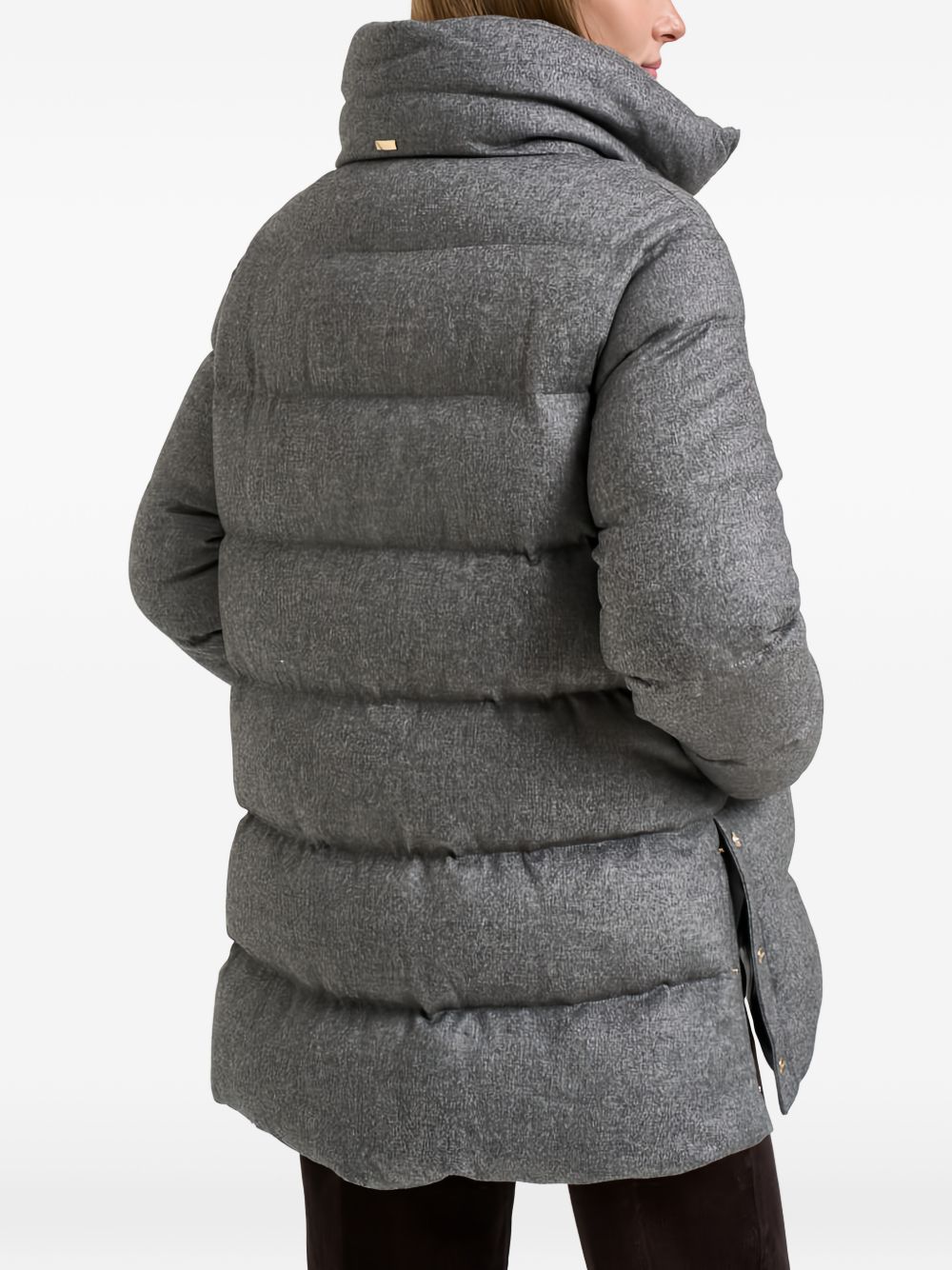 Piumino In Cashmere PI002293D38087 9430 GRIGIO HERNO 
