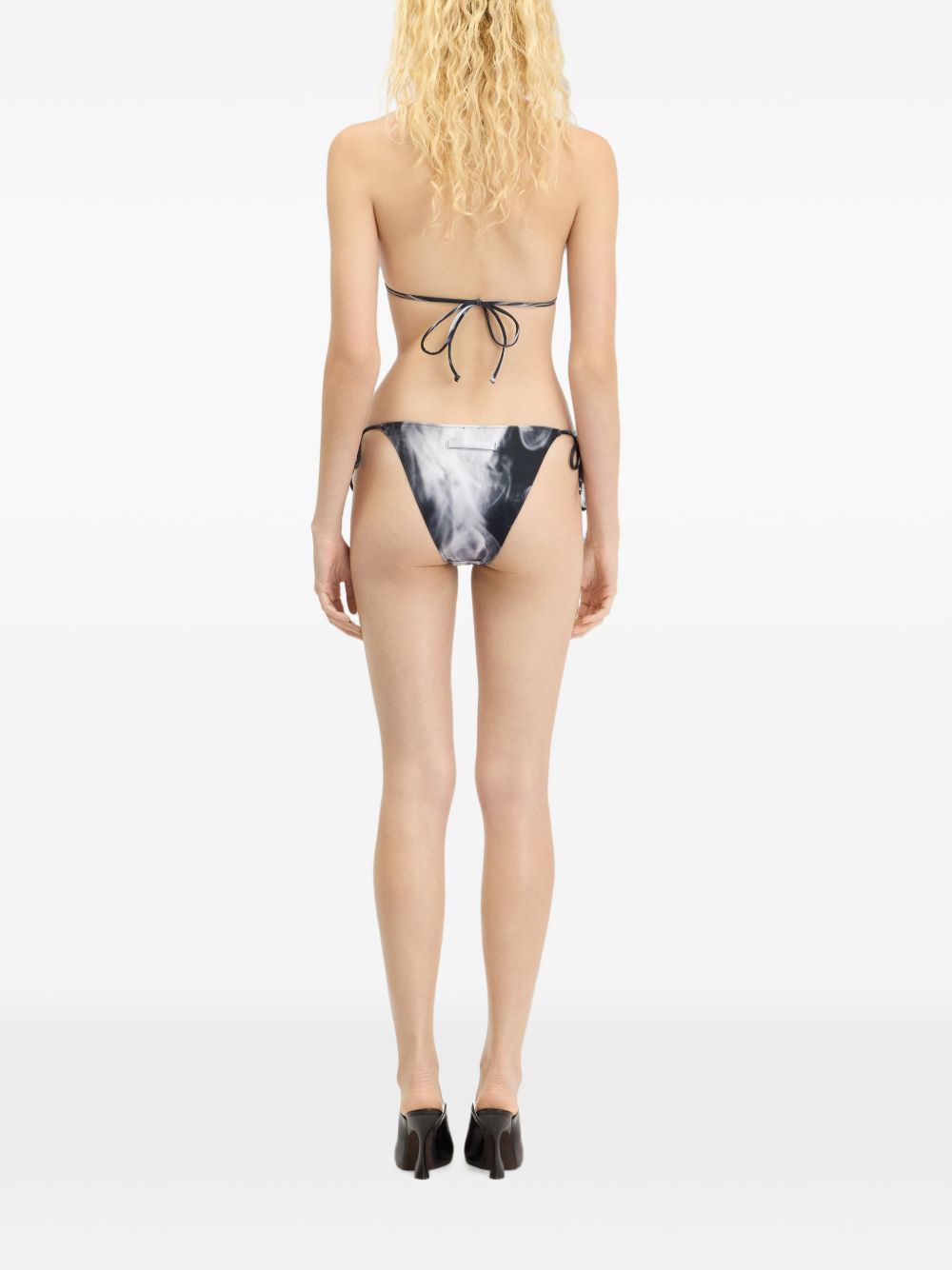Bikini Smoking Woman 2604WBS049J083P000201 000201 BLACK GREY JEAN PAUL GAULTIER 