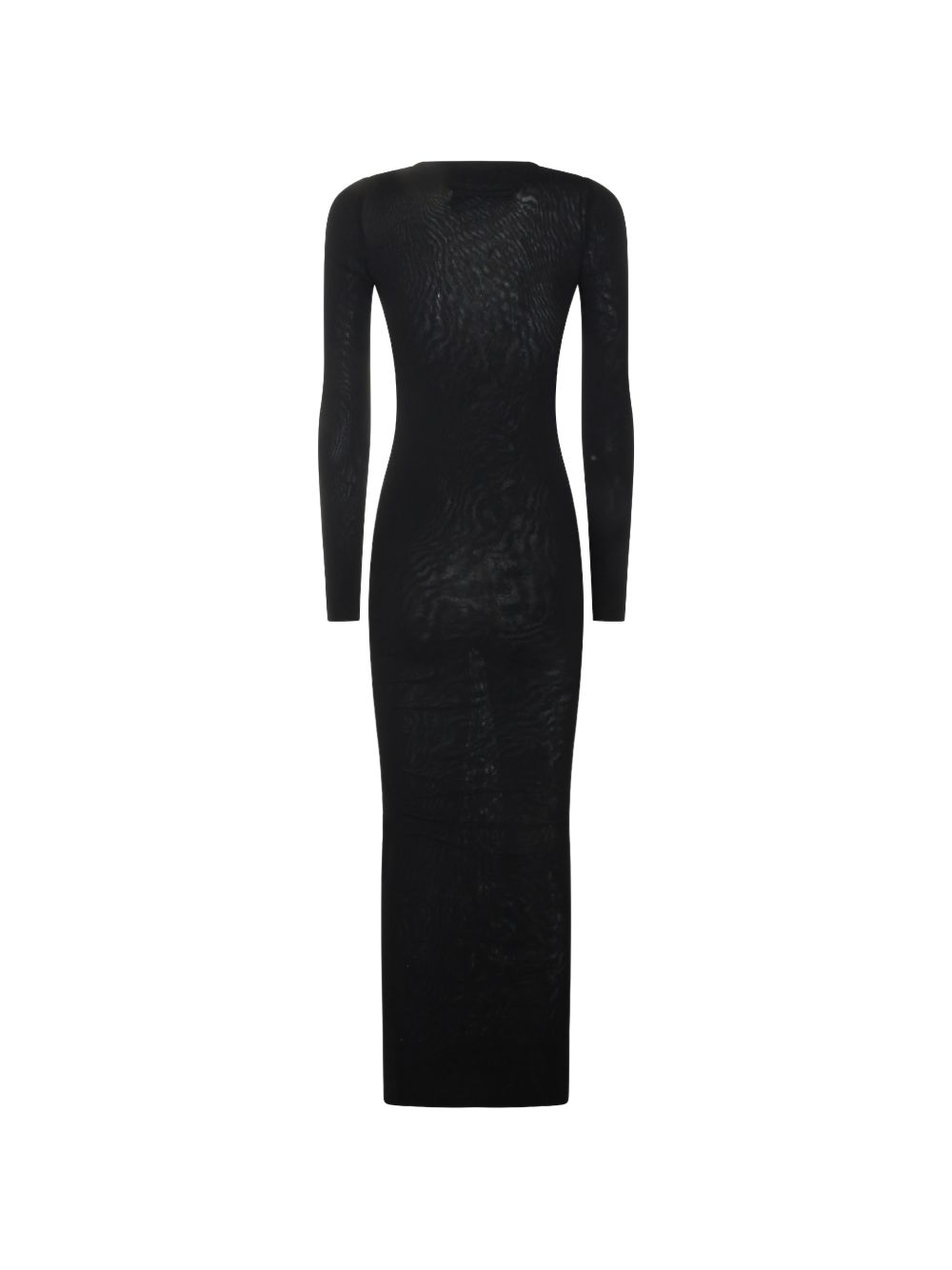 Abito In Mesh Con Logo 2604WDR185M000 00 BLACK JEAN PAUL GAULTIER 