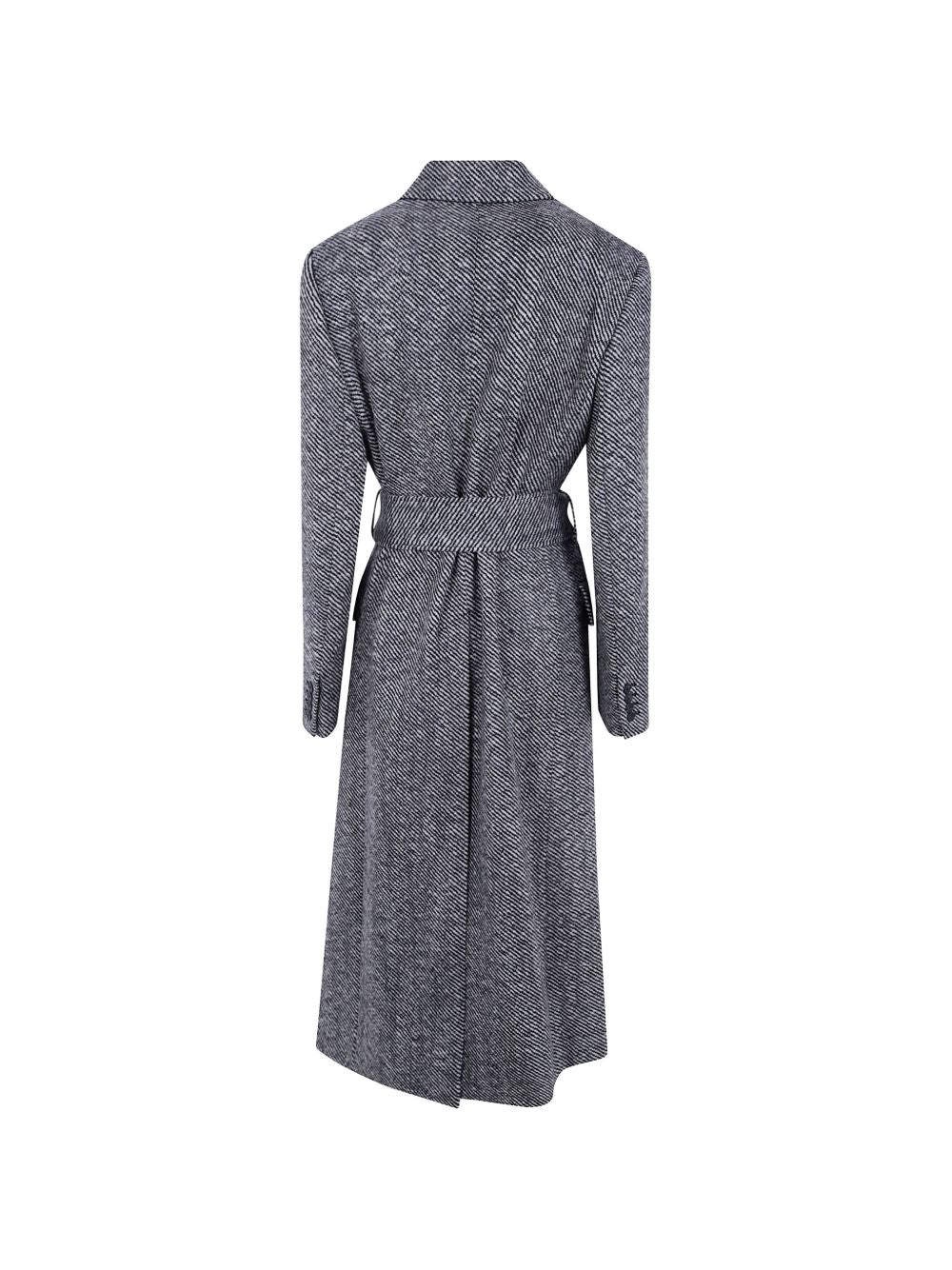 Cappotto Alessio in twill di lana JF010149 1404 GRAPHITE JOSEPH 