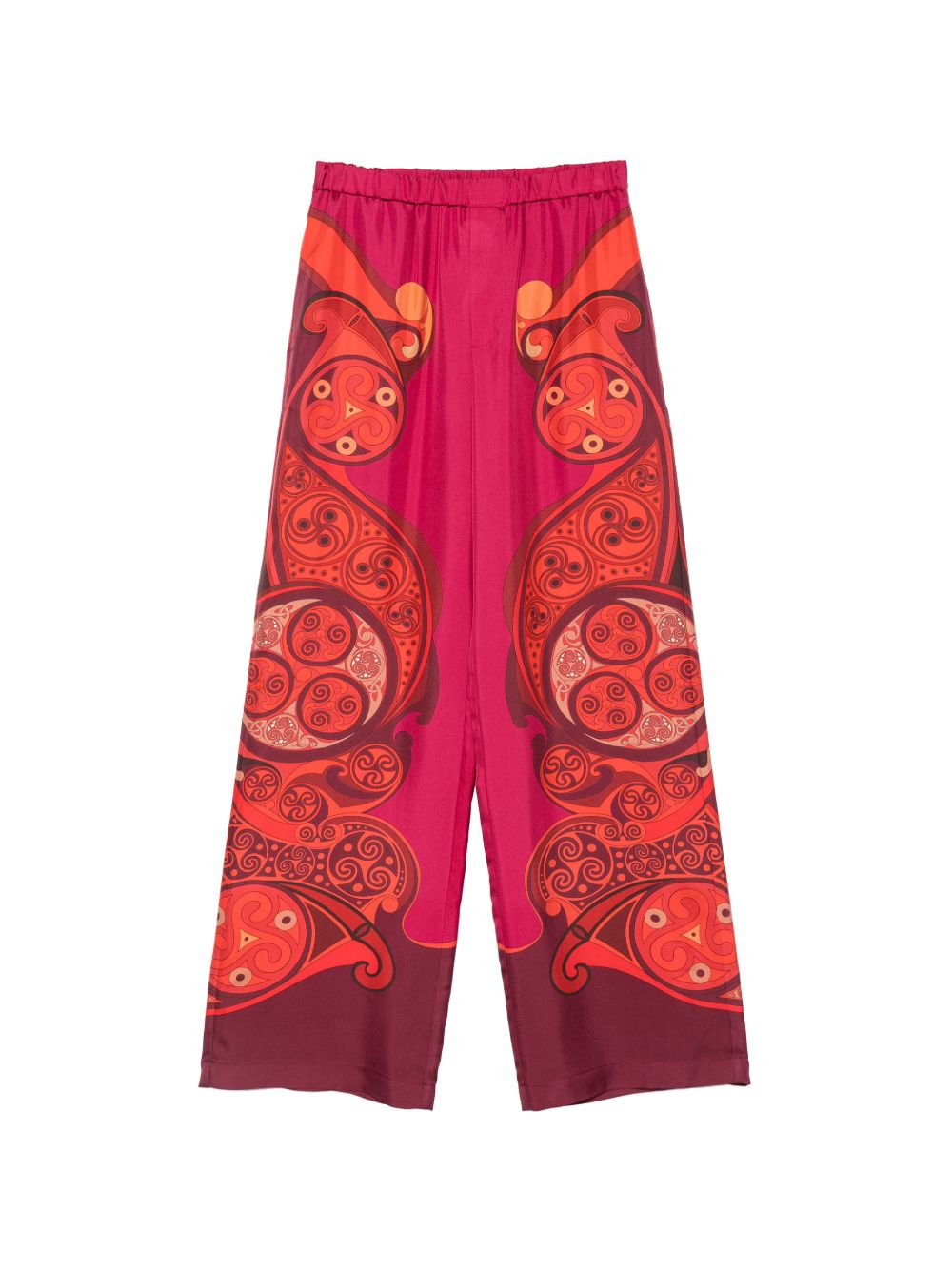 Pantaloni Club in Seta Stampa Alchemy TRO0210SIL026ALC03 RE40 ALCHEMY PLACEE LA DOUBLEJ 
