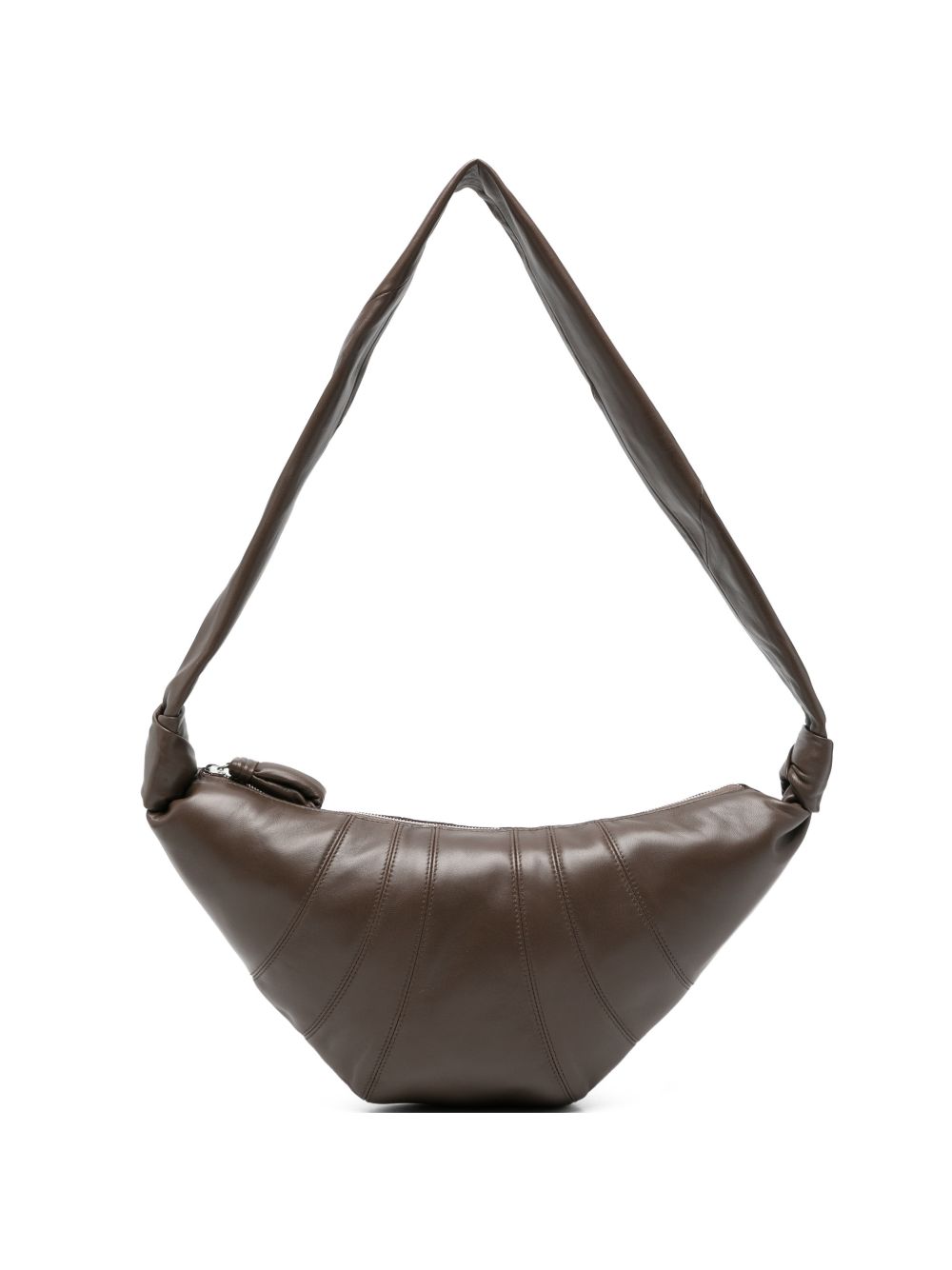 Borsa Medium Croissant in Pelle BG0001LL095 BR442 OTTER LEMAIRE 
