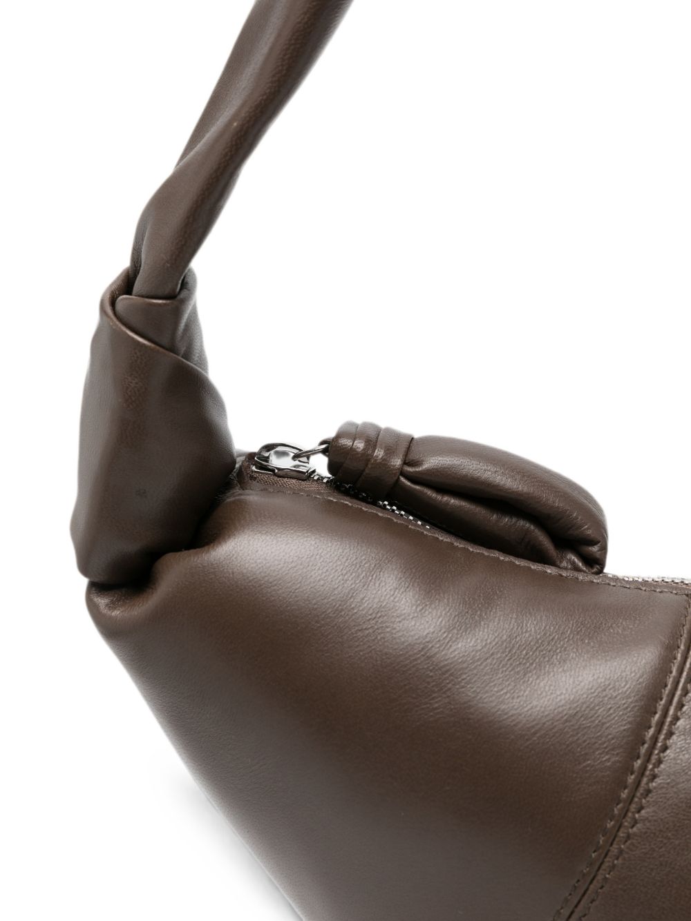 Borsa Medium Croissant in Pelle BG0001LL095 BR442 OTTER LEMAIRE 