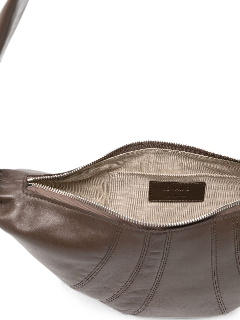 Borsa Small Croissant in Pelle BG0003LL095 BR442 OTTER LEMAIRE 