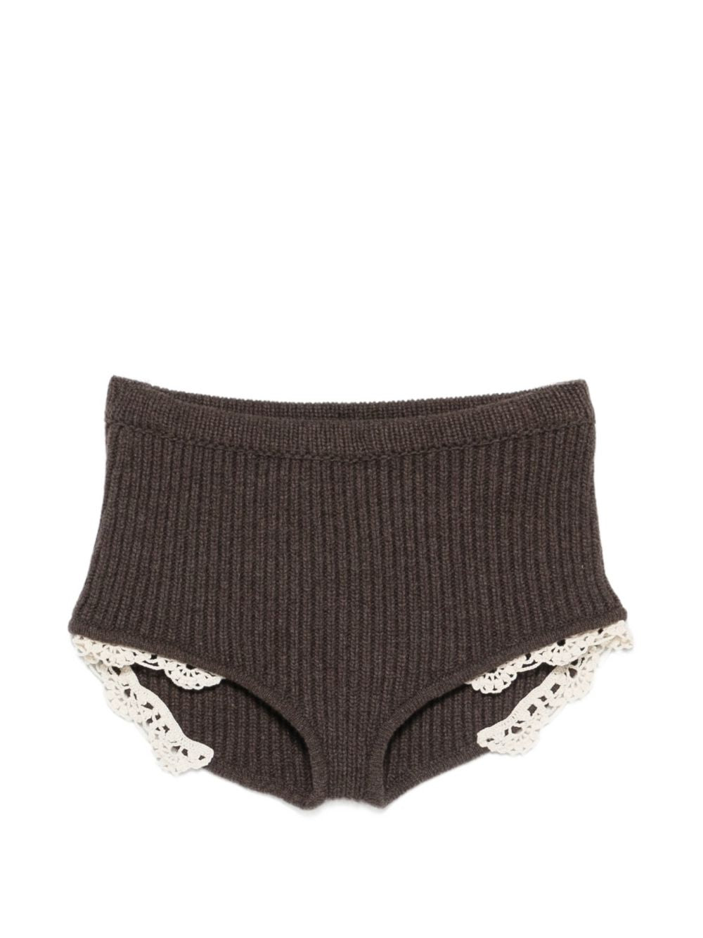 Shorts In Cashmere 343926 BROWN MAGDA BUTRYM 