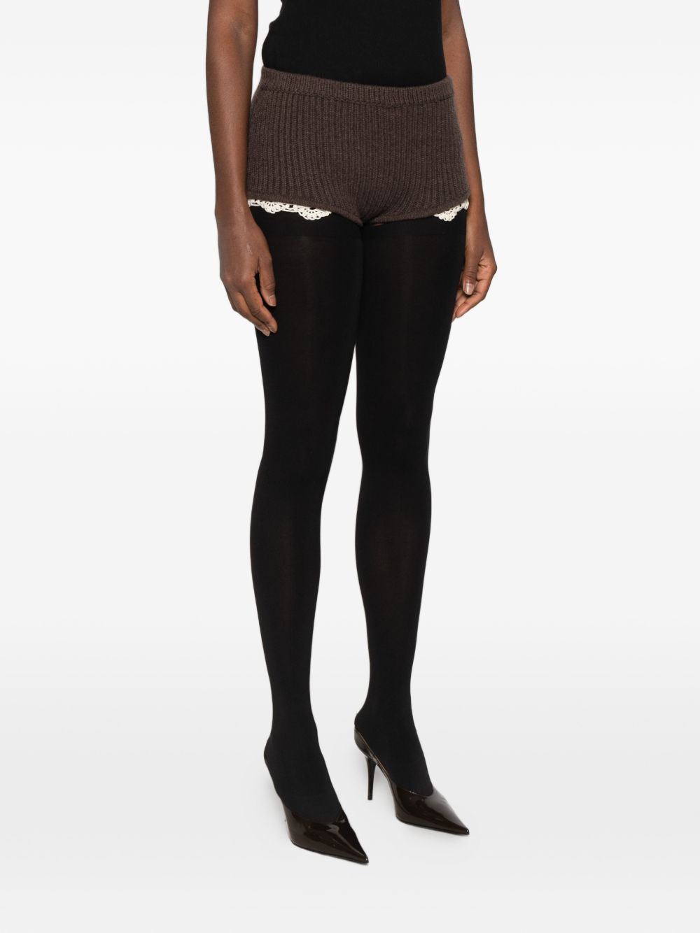 Shorts In Cashmere 343926 BROWN MAGDA BUTRYM 