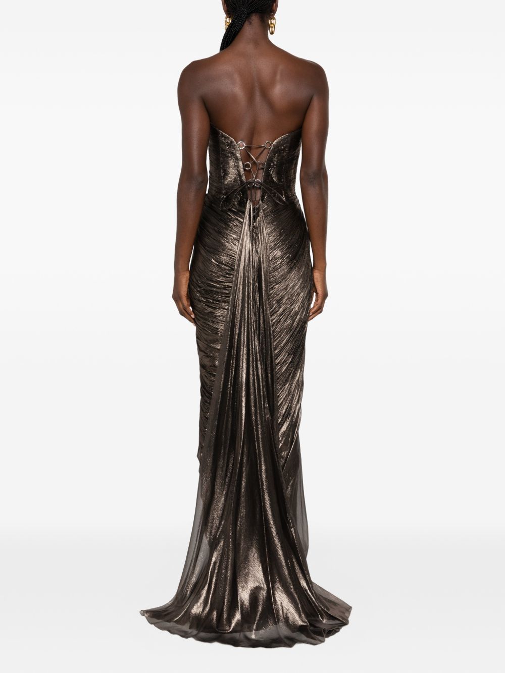 Zephira Dress In Seta ZEPHYRA INCENSE MARIA LUCIA HOHAN 