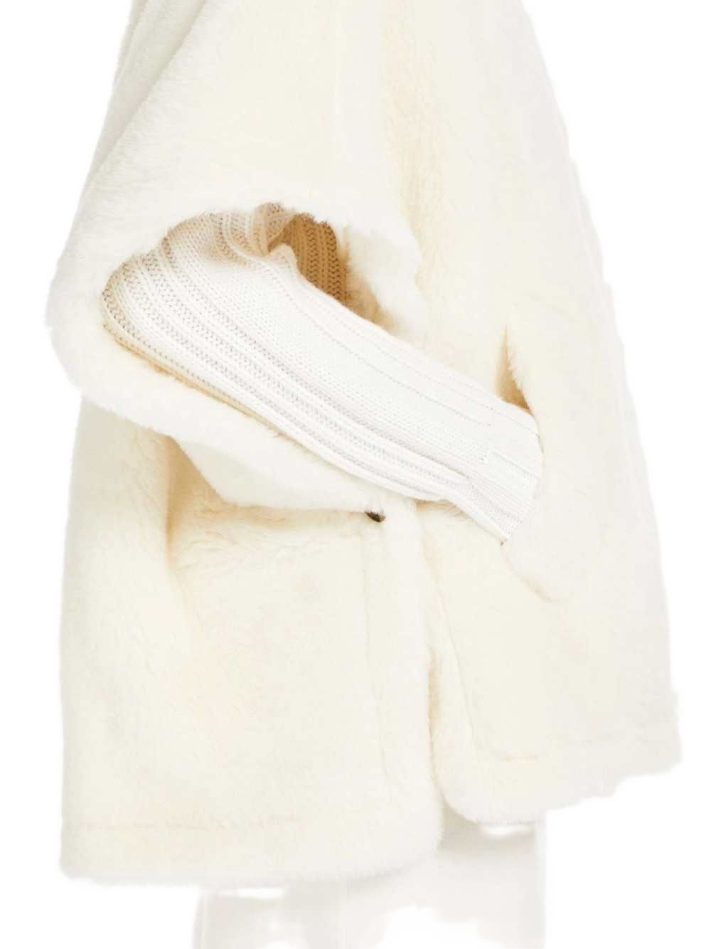Cappa In Alpaca 2624736172600 001 BIANCO MAX MARA 