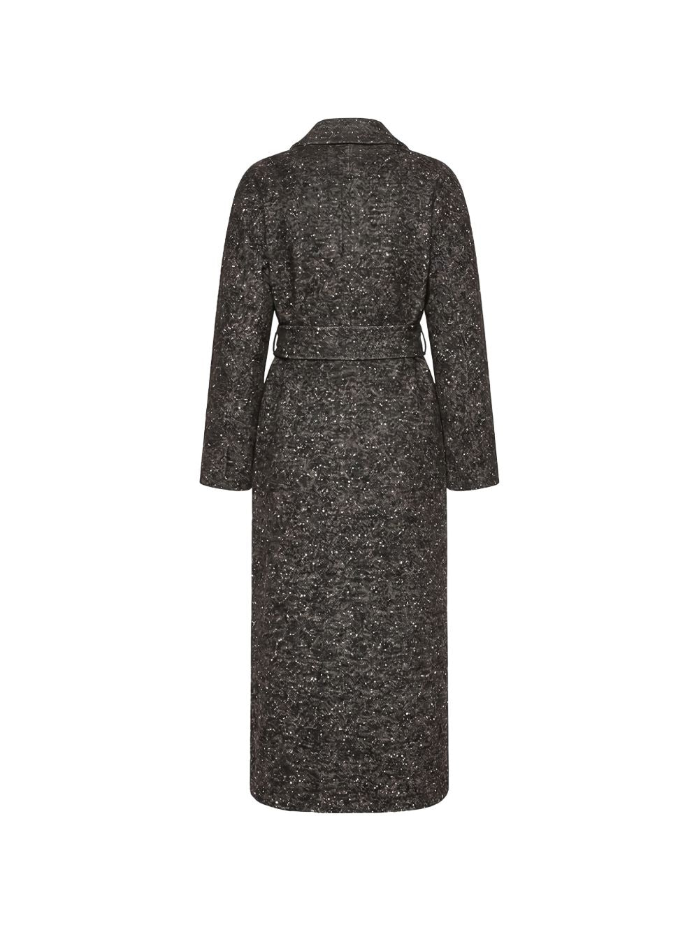 Cappotto In Tweed 2626016102600 001 BIANCO NERO MAX MARA STUDIO 