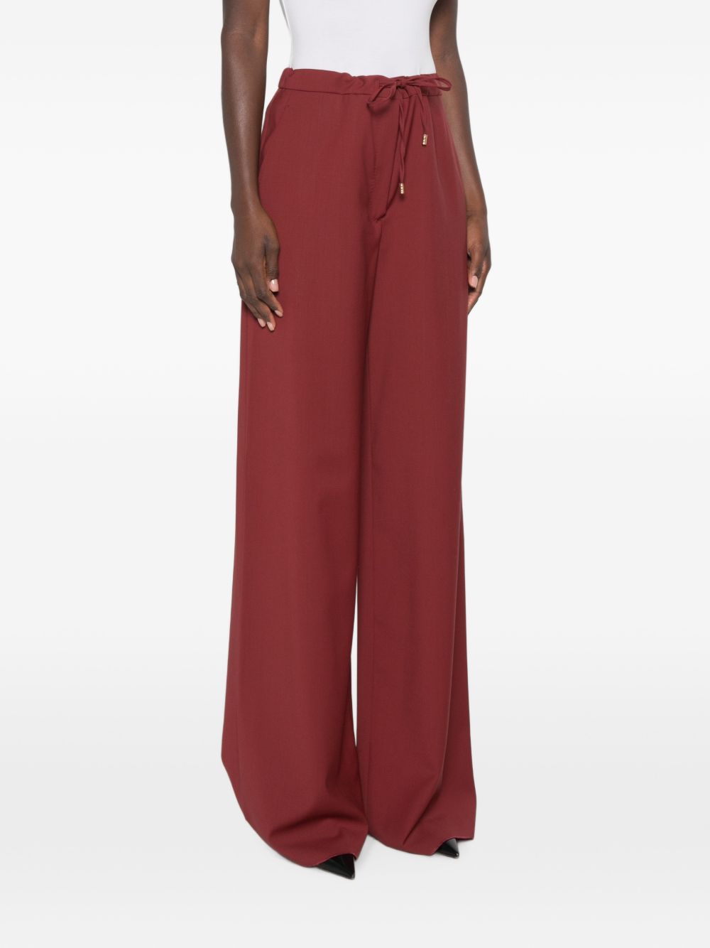Pantaloni In Lana Vergine 2626136031600 011 RUBINO MAX MARA STUDIO 