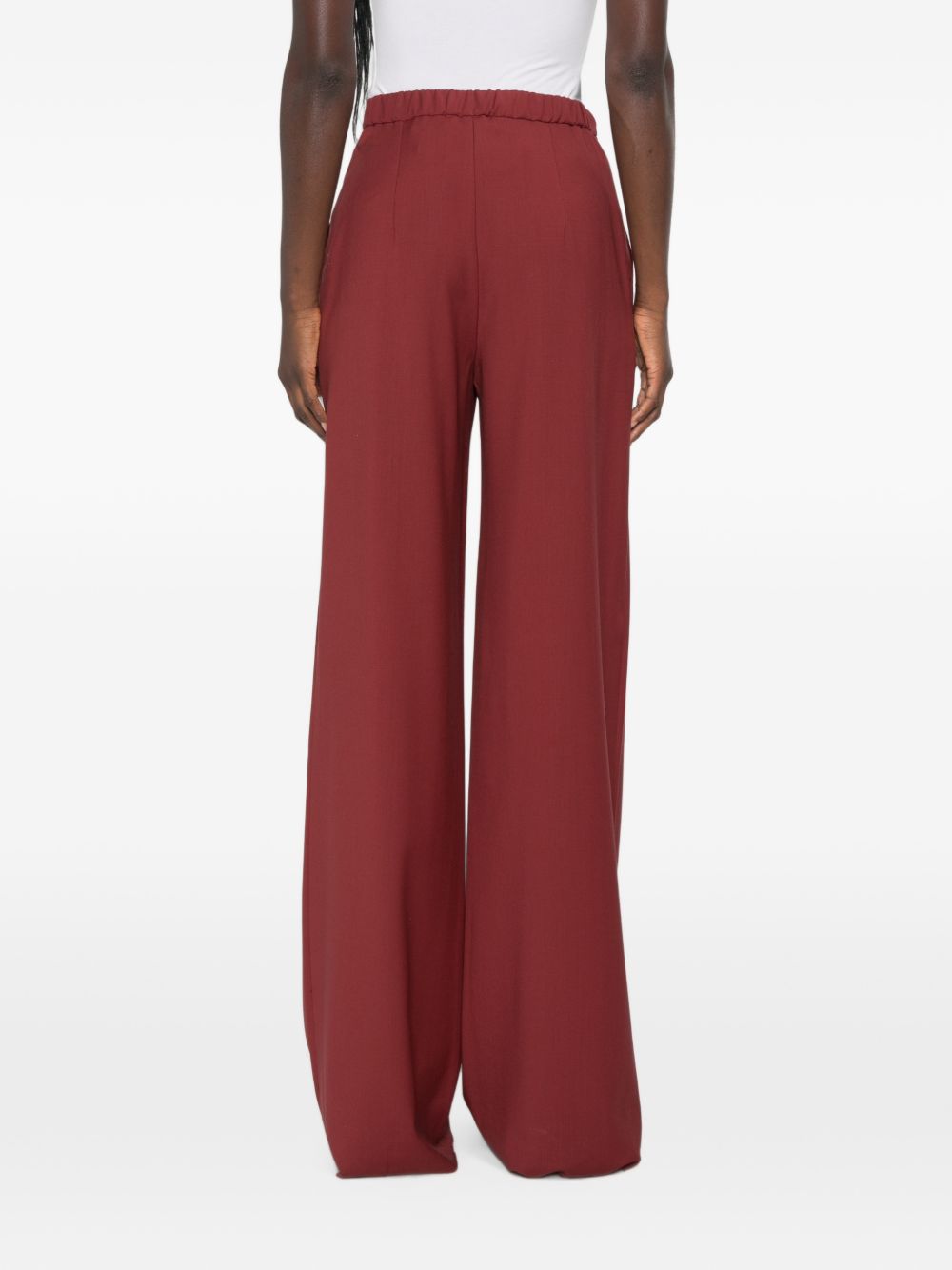 Pantaloni In Lana Vergine 2626136031600 011 RUBINO MAX MARA STUDIO 