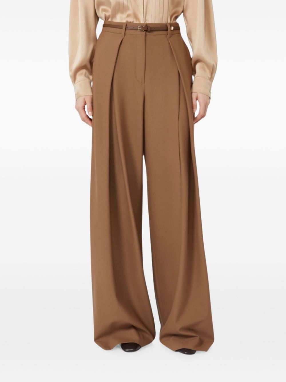 Pantaloni In Saglia 2626136052600 020 CASTAGNA MAX MARA STUDIO 