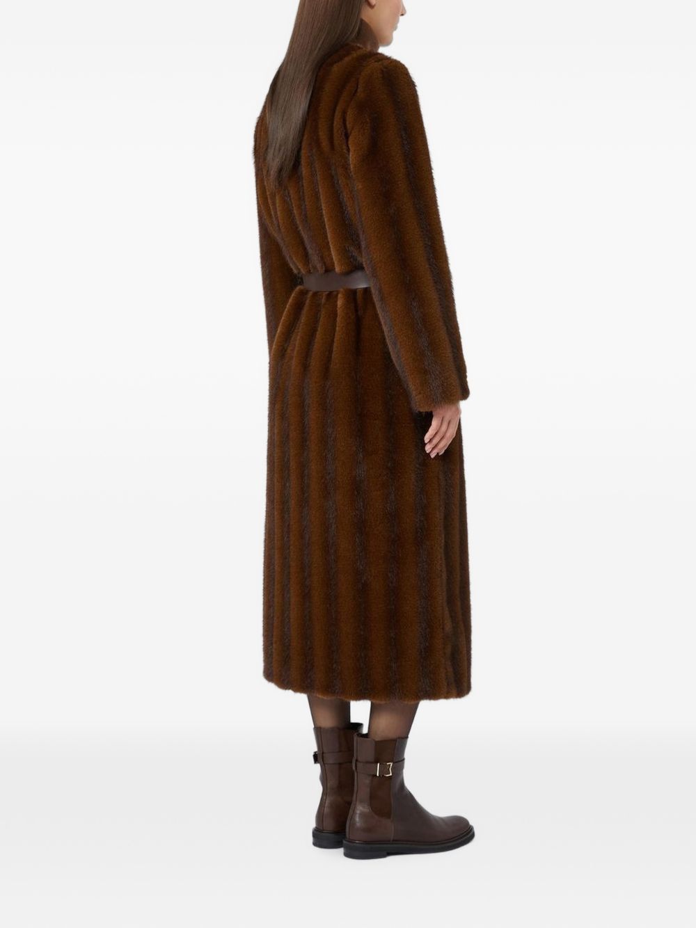 Cappotto In Faux Fur 2626456012600 001 VISONE MAX MARA STUDIO 