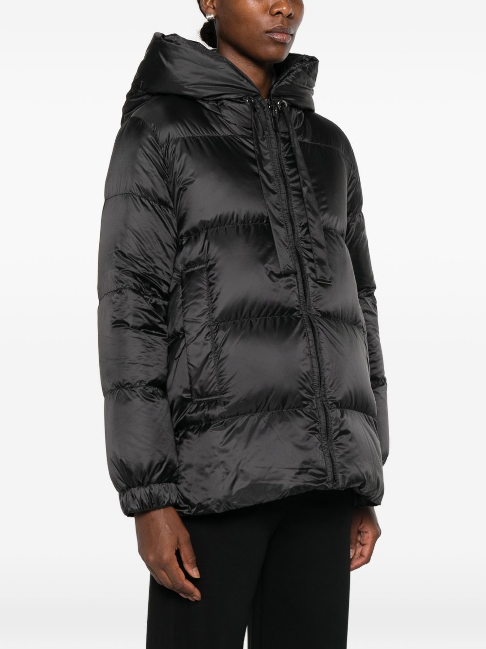 Piumino Corto In Tela Nylon 2629486085600 009 BLACK MAX MARA STUDIO 