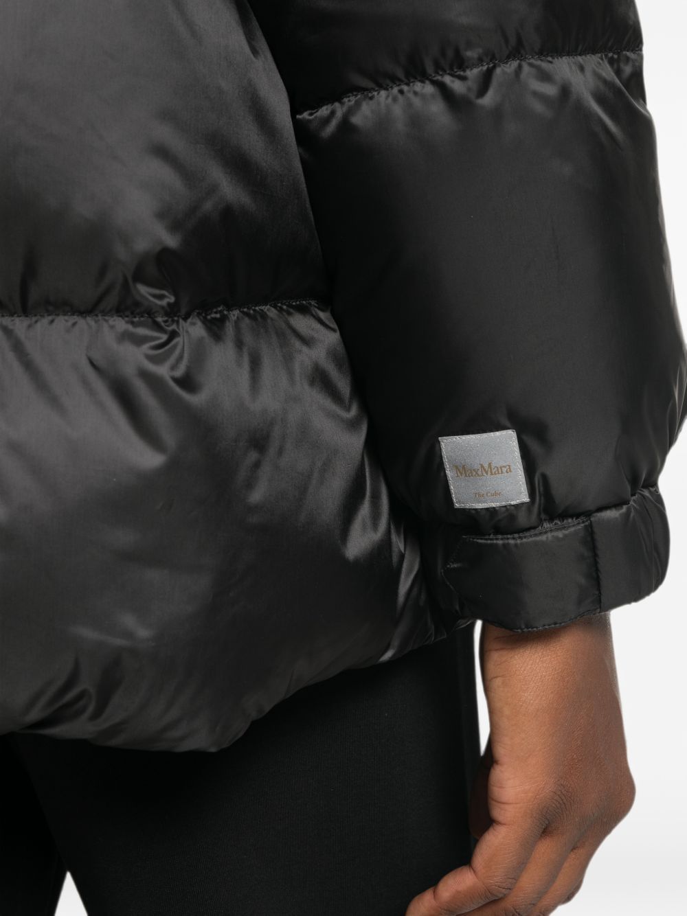 Piumino Corto In Tela Nylon 2629486085600 009 BLACK MAX MARA STUDIO 