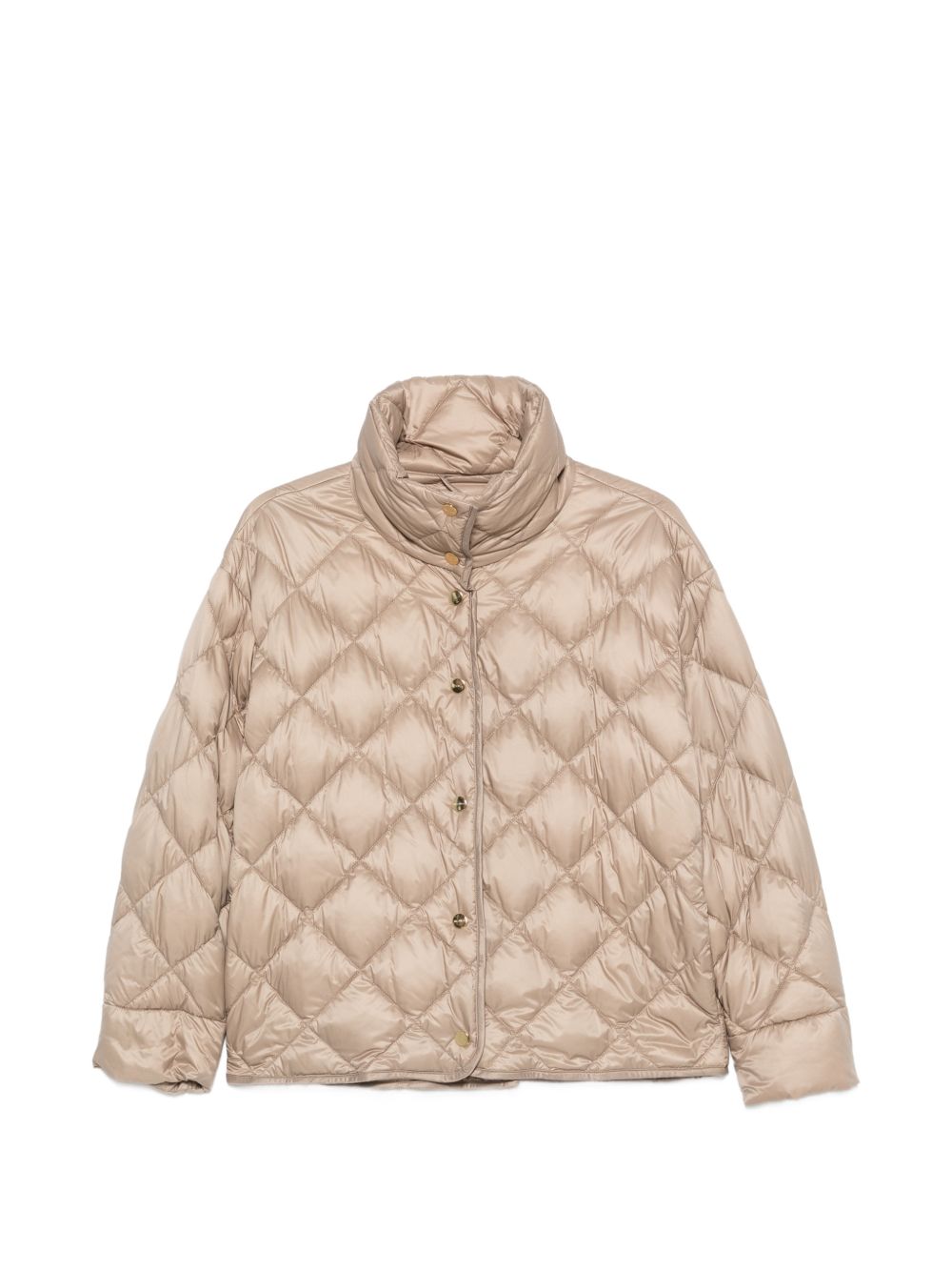 Piumino Corto In Tela Nylon 2629486155600 012 GOLDEN BEIGE MAX MARA STUDIO 