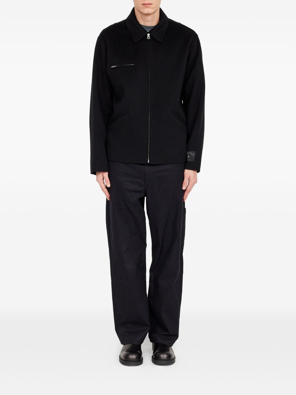  SH0AM0099M35761 900 BLACK MM6 MAISON MARGIELA 