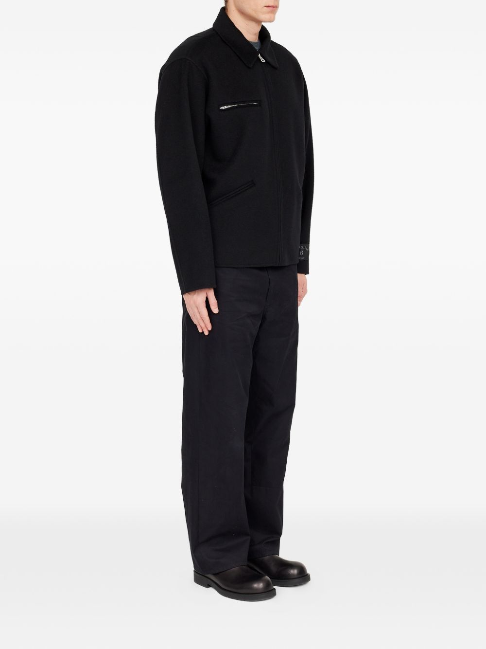  SH0AM0099M35761 900 BLACK MM6 MAISON MARGIELA 