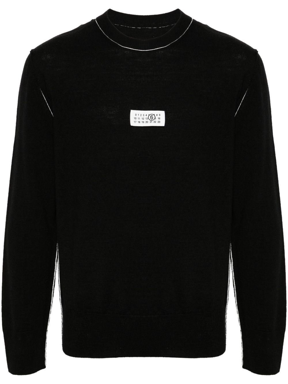  SH0HL0017M13037 900 BLACK MM6 MAISON MARGIELA 