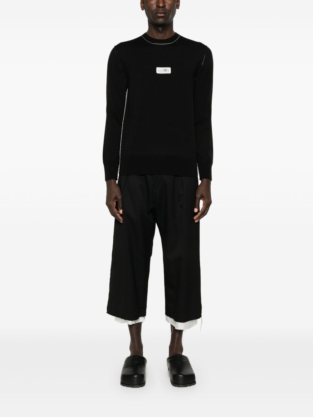  SH0HL0017M13037 900 BLACK MM6 MAISON MARGIELA 