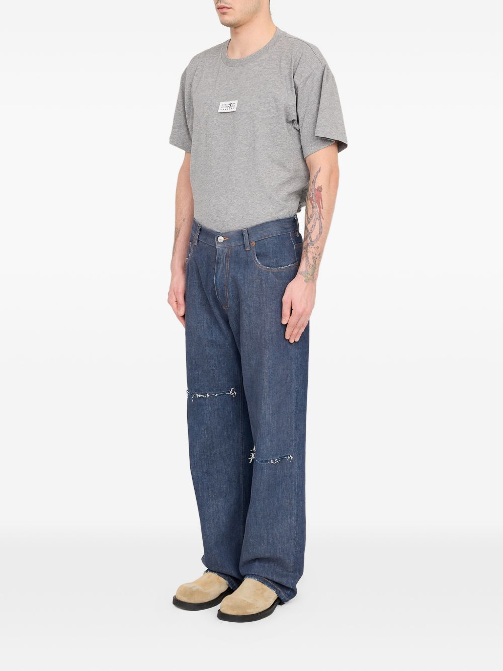  SH0LA0048M30055 968 BLUE MM6 MAISON MARGIELA 