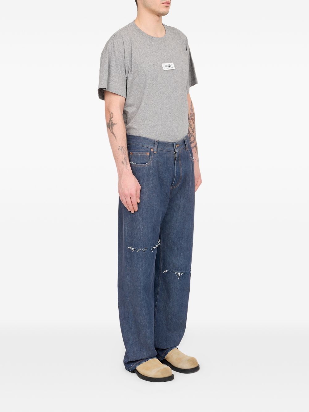  SH0LA0048M30055 968 BLUE MM6 MAISON MARGIELA 