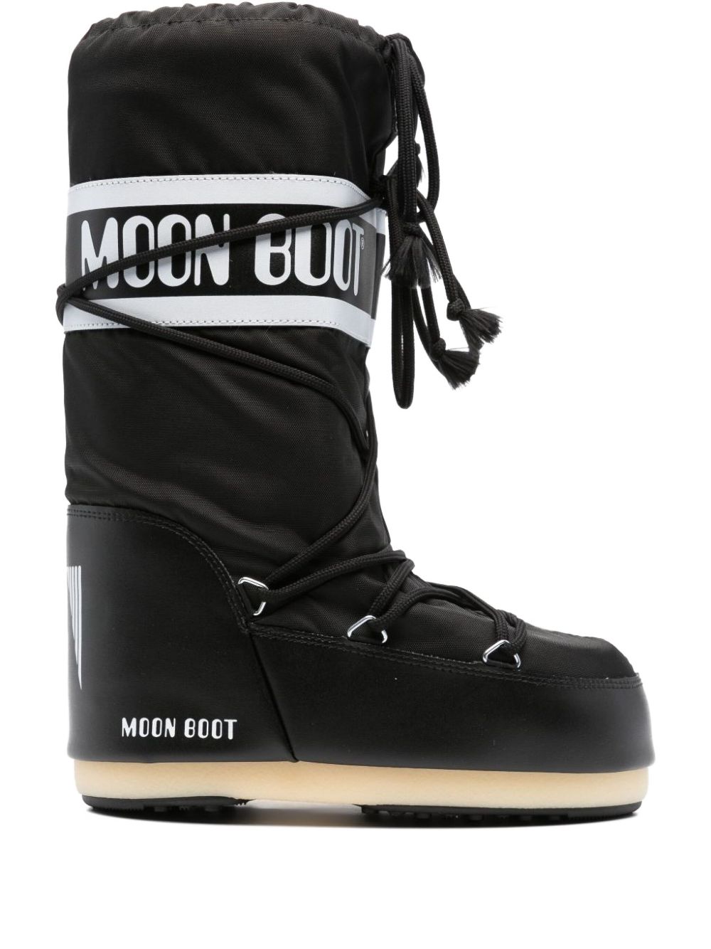 MB Icon Nylon 80D1400440 N001 BLACK MOON BOOT 