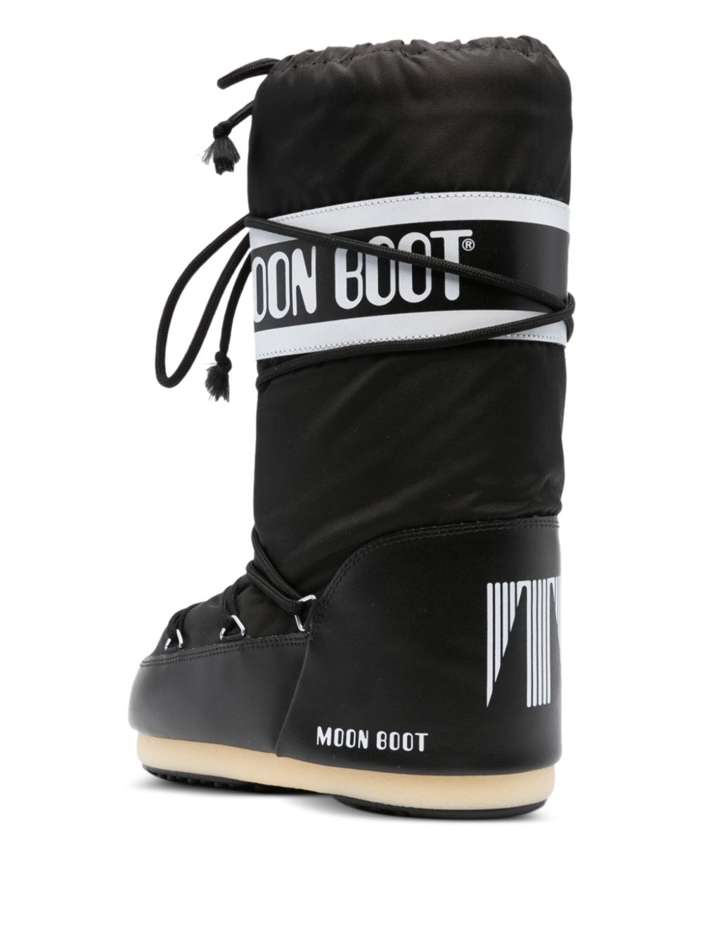MB Icon Nylon 80D1400440 N001 BLACK MOON BOOT 