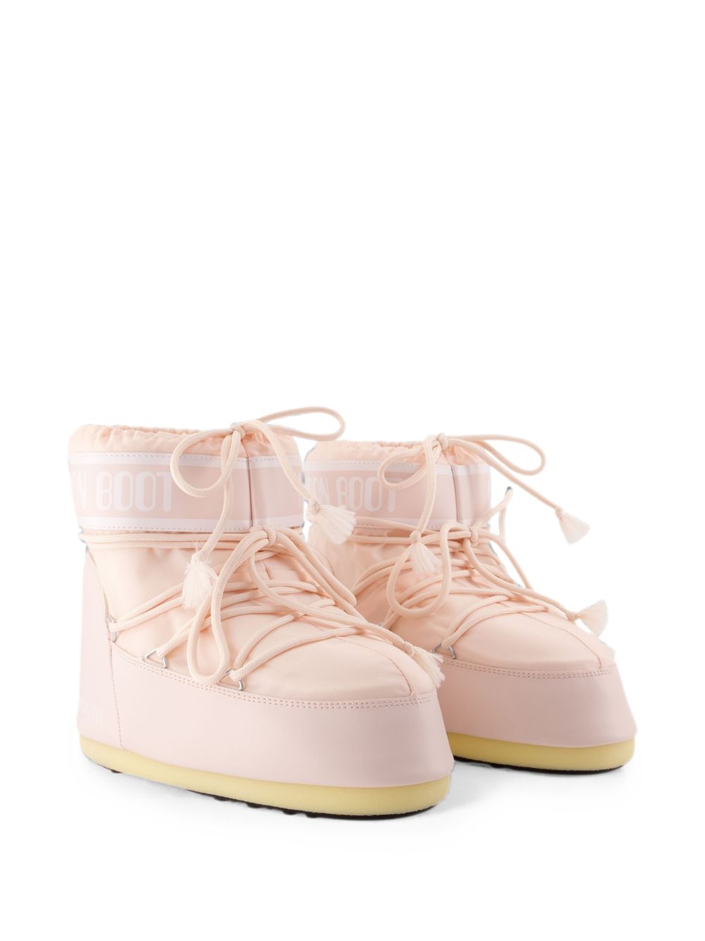 MB Icon Low Nylon 80D1409340 J042 DUSTY PINK MOON BOOT 