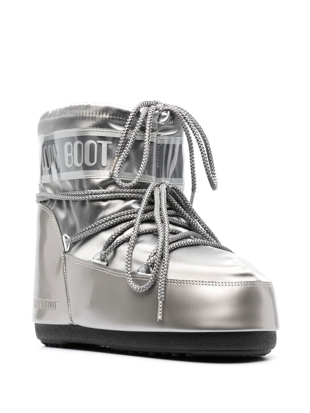 MB Icon Low Glance 80D1409350 H001 SILVER MOON BOOT 
