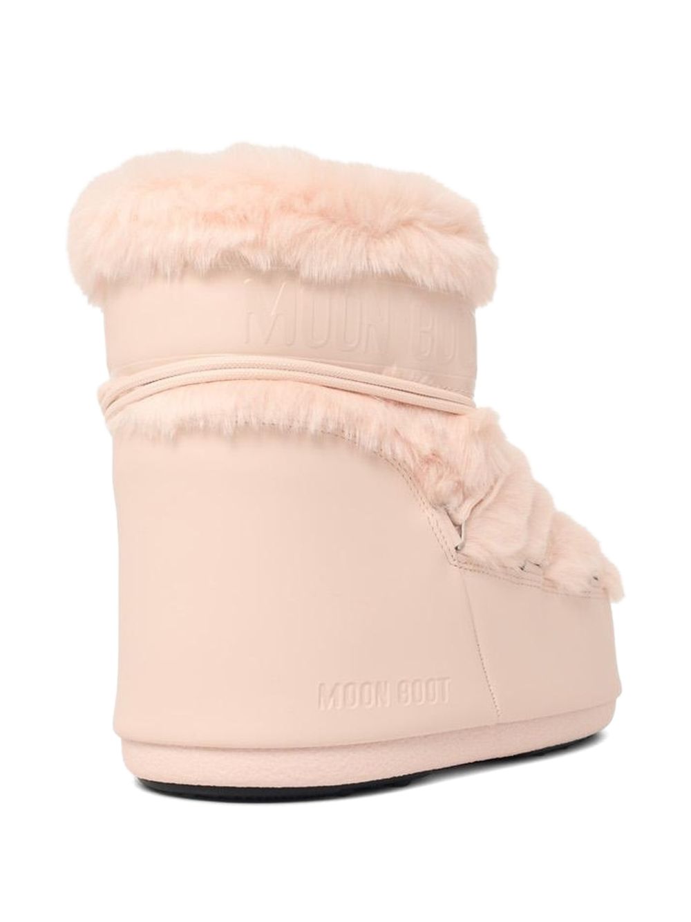 MB Icon Low Faux Fur 80D1409390 J042 DUSTY PINK MOON BOOT 