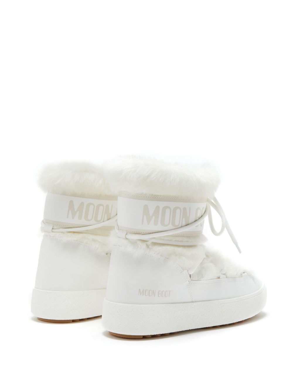 MB LTrack Faux Fur WP 80D2450130 A001 WHITE MOON BOOT 