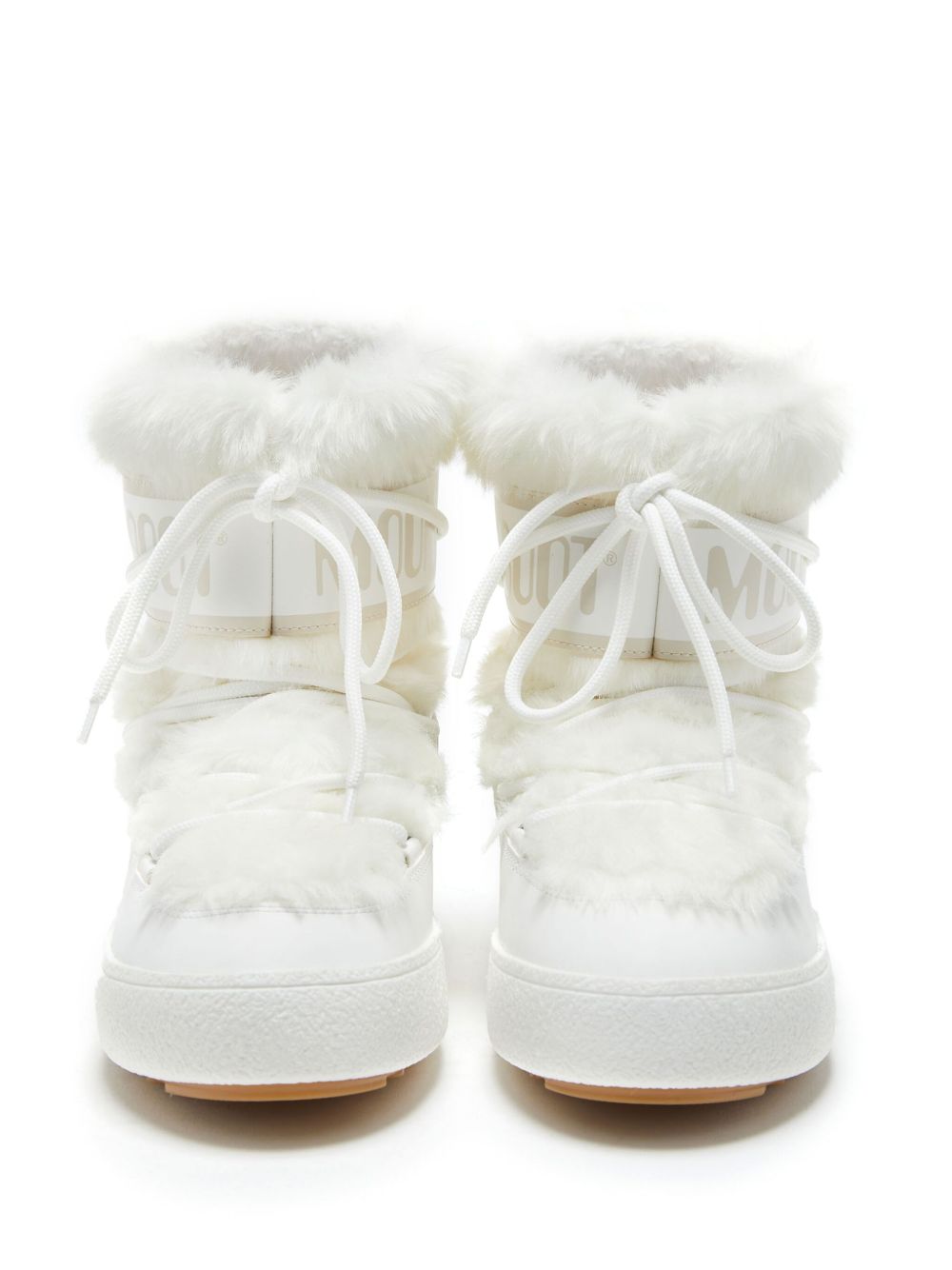MB LTrack Faux Fur WP 80D2450130 A001 WHITE MOON BOOT 