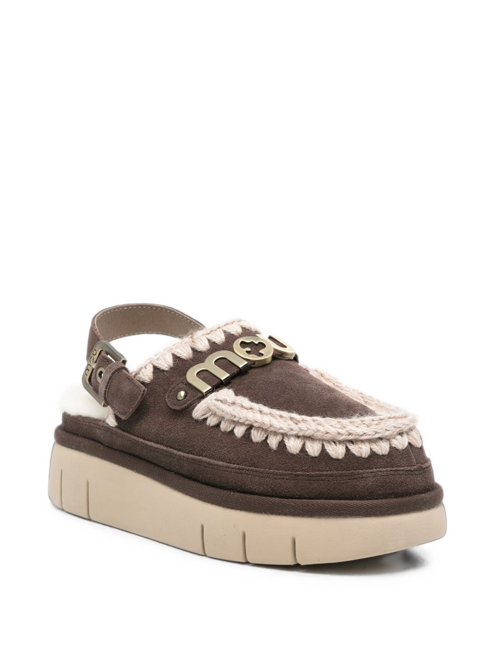 Bounce Clog Back Strap FW531026A MOCHA MOU 