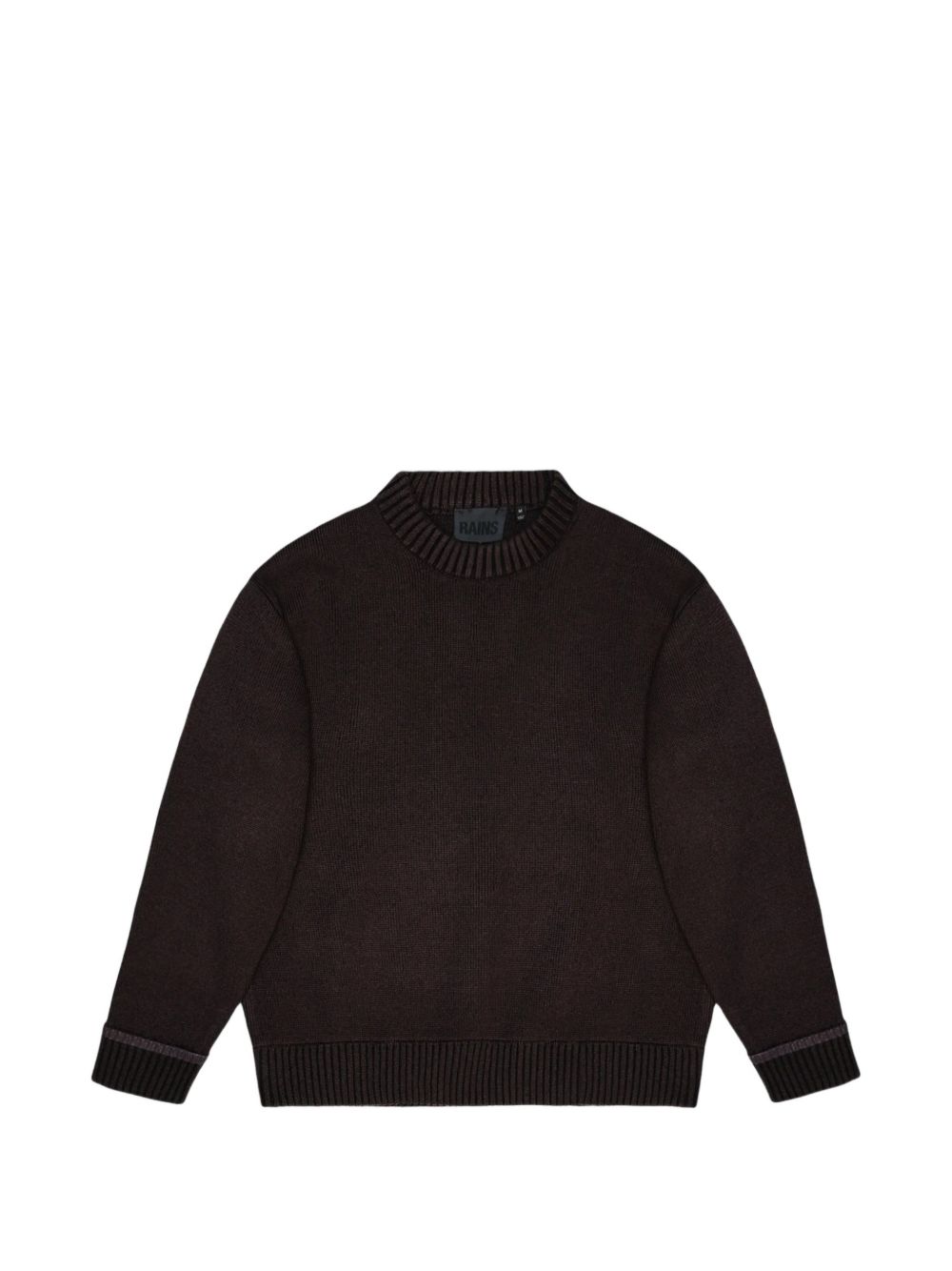 Sowa Knit Crew Neck 30000 BLACK RAINS 