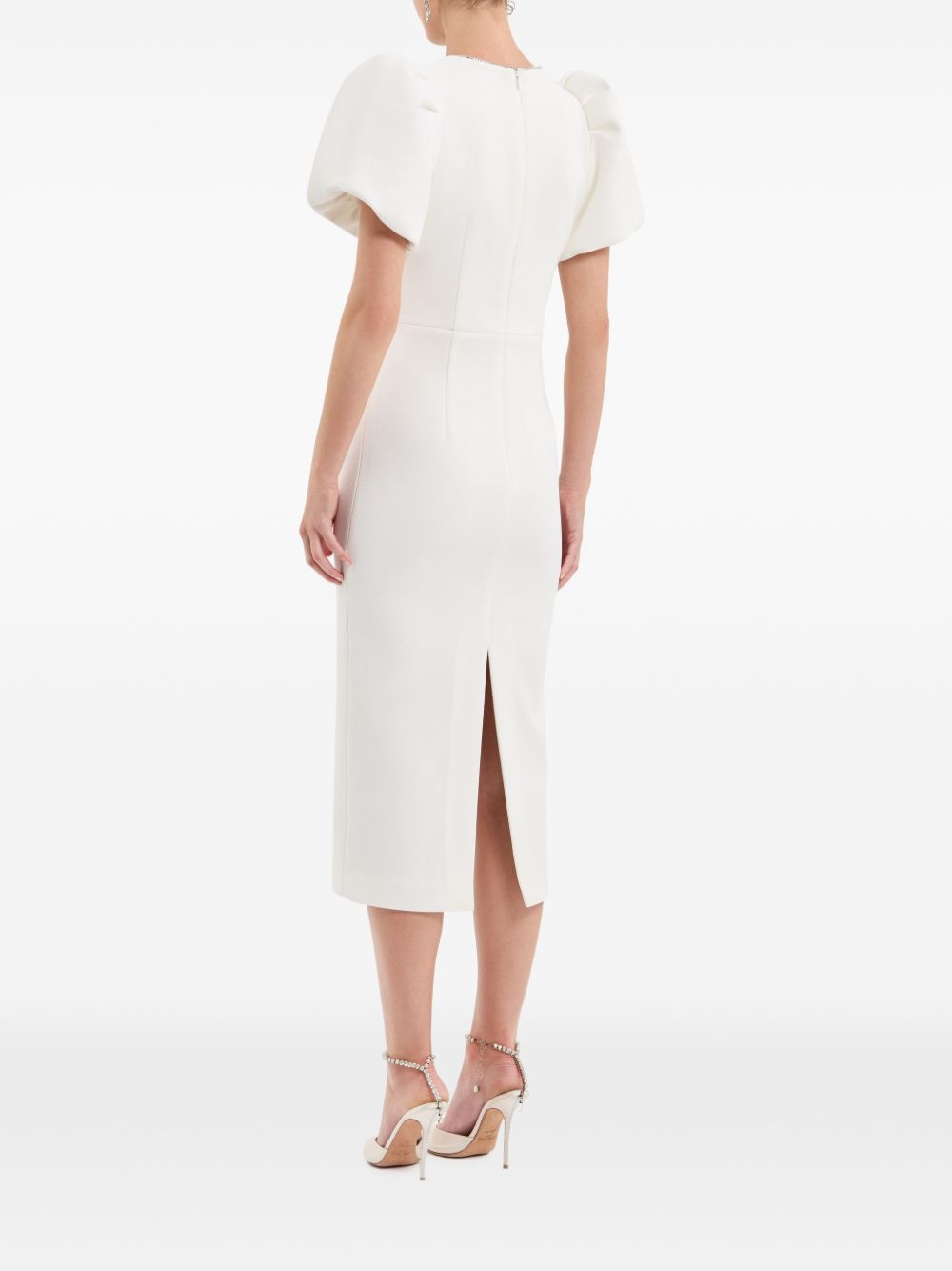 Dreamer Midi Dress RVBR1803 IVORY REBECCA VALLANCE 