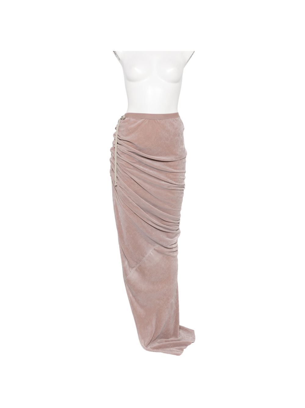 Gonna EDFU In Velluto RP02F5361V 23 ROSE RICK OWENS 