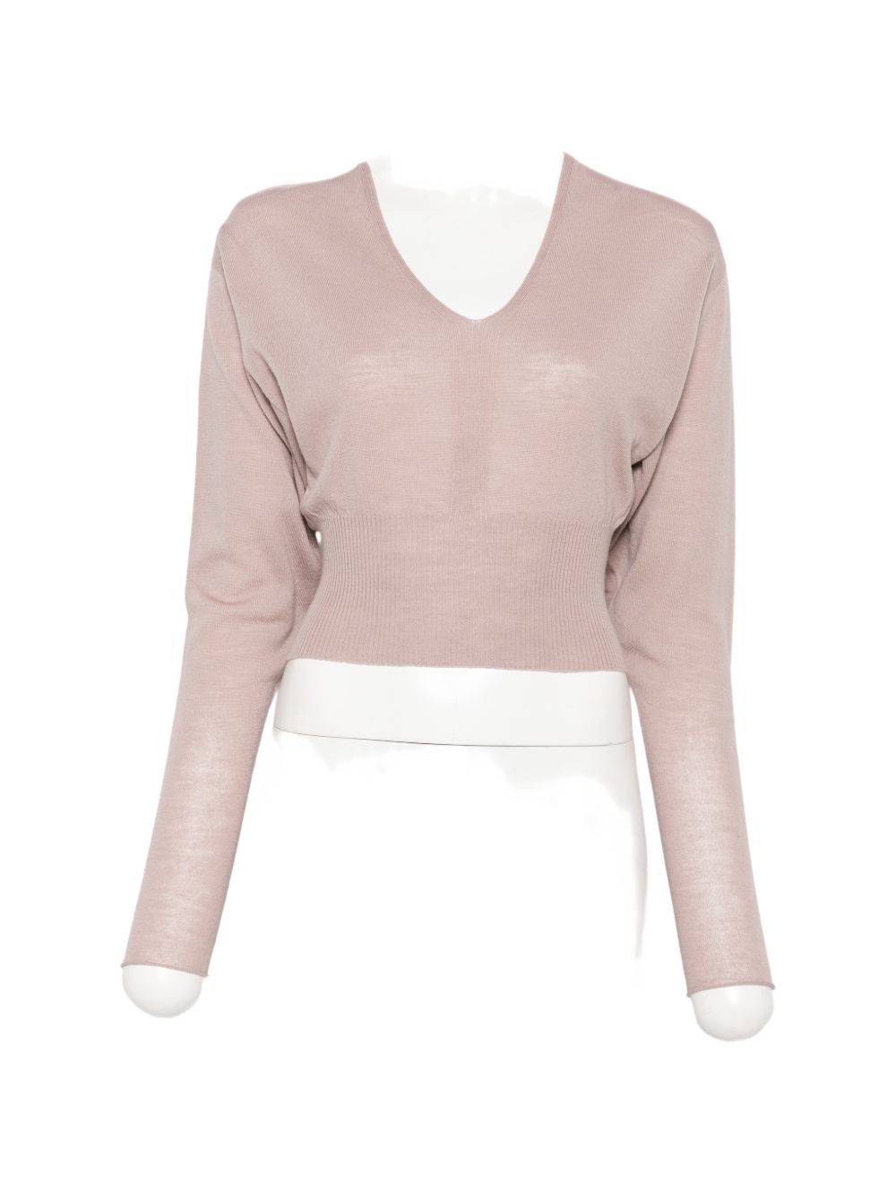 V Cropped Top RP02F5665M 23 ROSE RICK OWENS 
