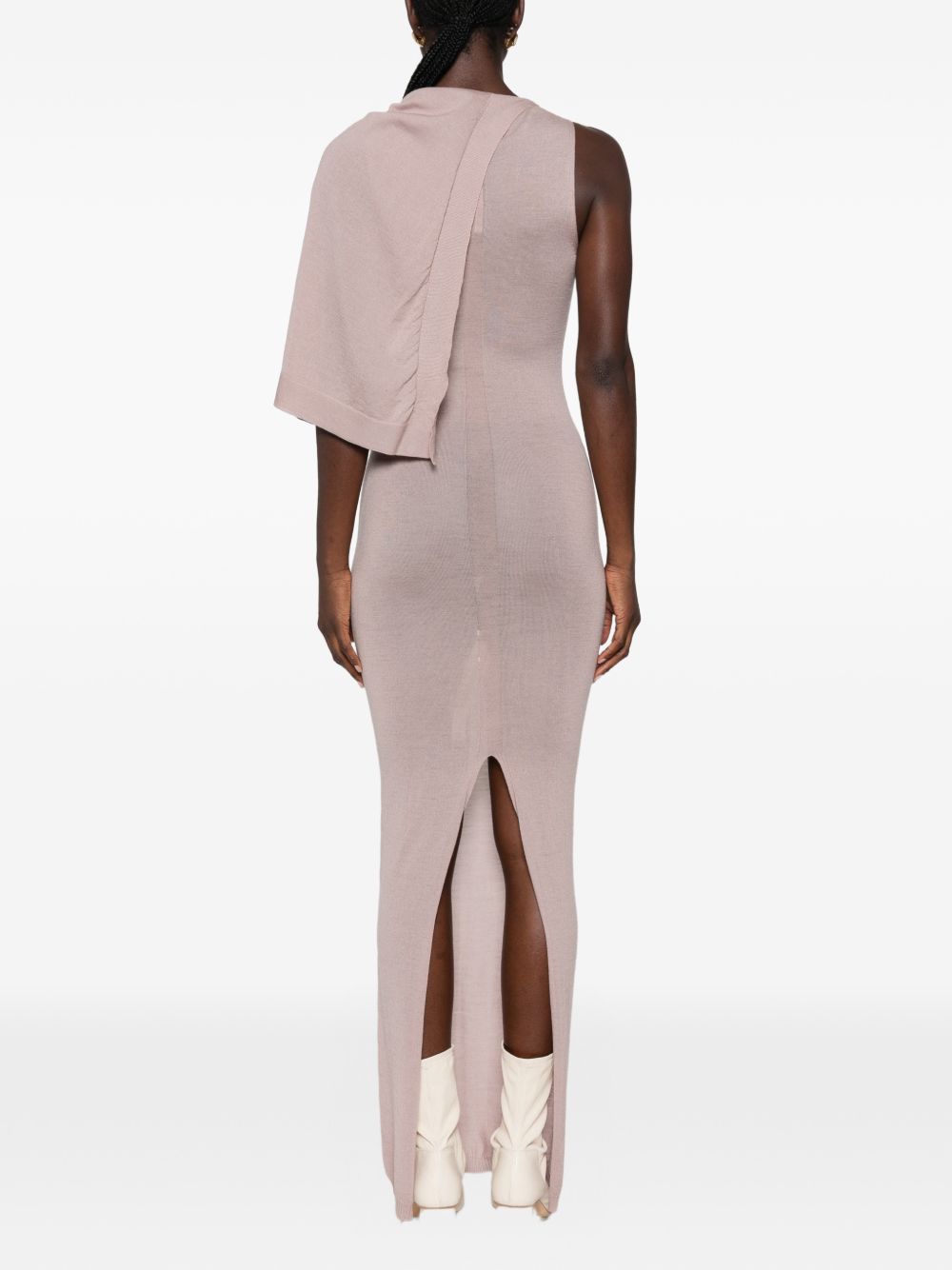 SL Scarf Dress RP02F5684M 23 ROSE RICK OWENS 