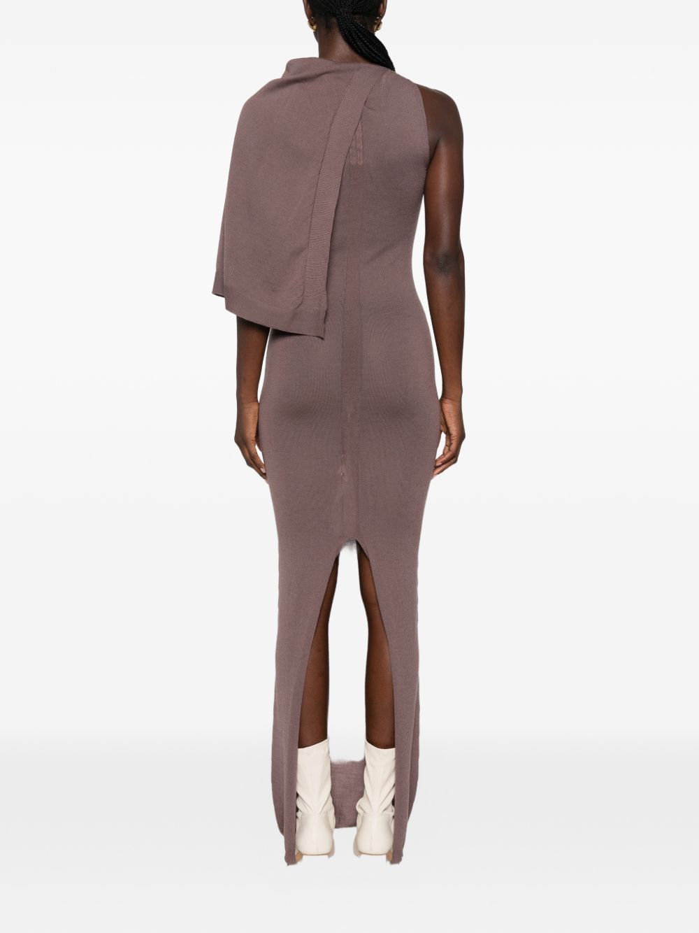 SL Scarf Dress RP02F5684M 86 GRAPE RICK OWENS 