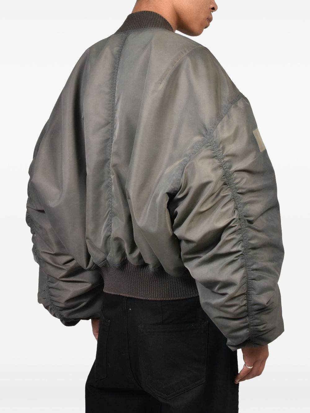Bomber Imbottito Secchia Flight RR02F4792NBFDH3 75 DARKDUST RICK OWENS 