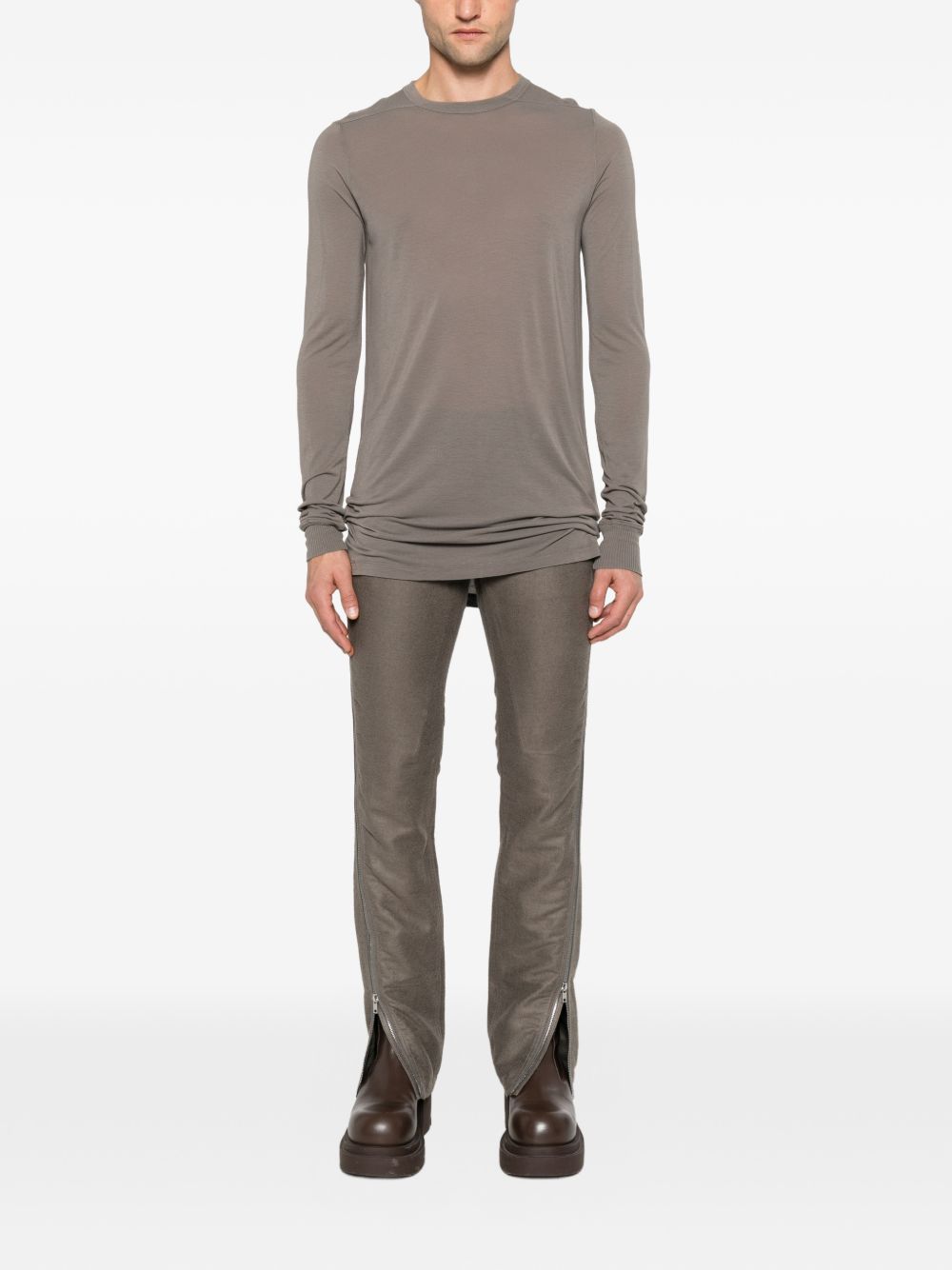 Level LS Tee RU02F4266JS 34 DUST RICK OWENS 