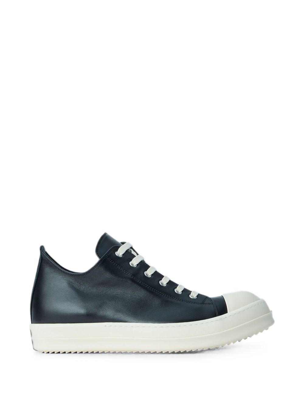 Low Sneakers In Pelle RU02F4891LCO 911 BLACK WHITE RICK OWENS 