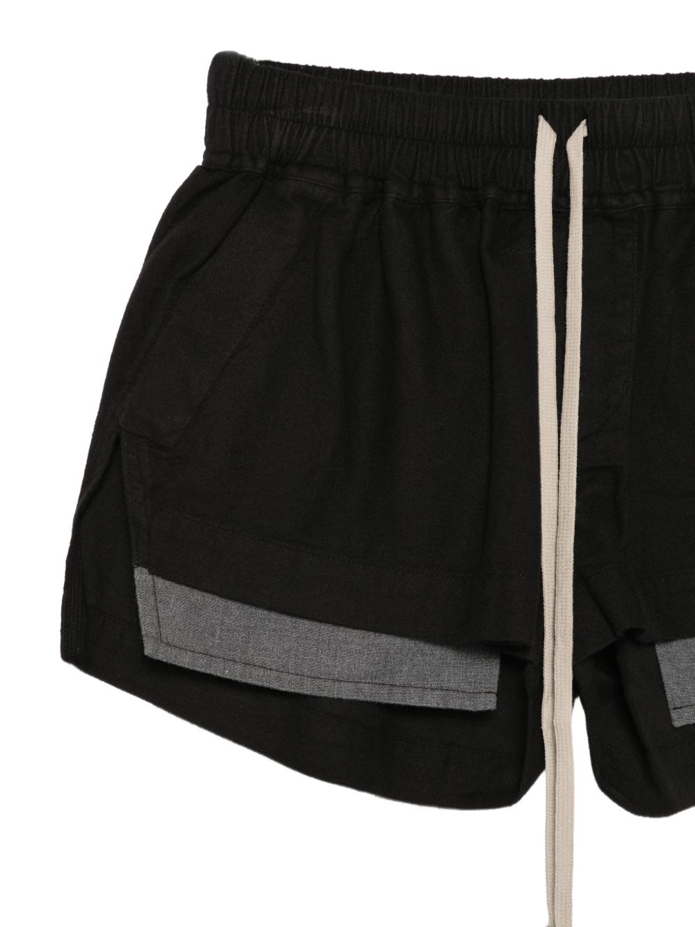 Shorts Fog Boxers DS02F6319CFL 09 BLACK RICK OWENS DRKSHDW 
