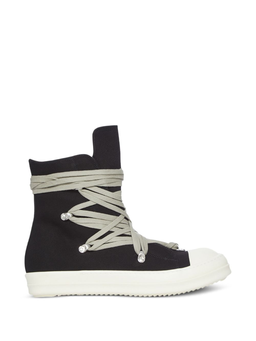 Sneakers Megalace In Denim DS02F6809DOW1 911 BLACK WHITE RICK OWENS DRKSHDW 