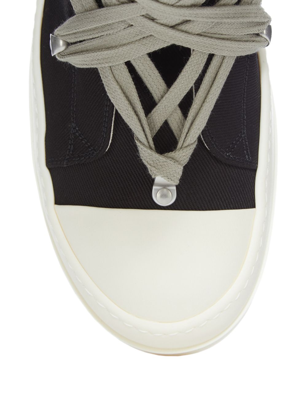Sneakers Megalace In Denim DS02F6809DOW1 911 BLACK WHITE RICK OWENS DRKSHDW 
