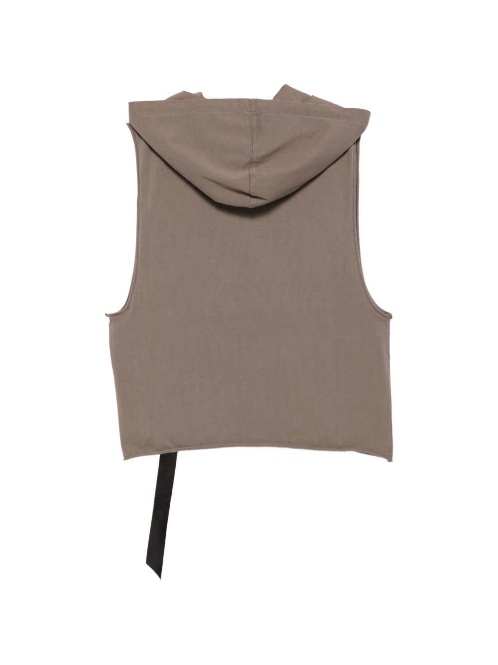 Hooded Tunic DU02F6165RIGP 34 DUST RICK OWENS DRKSHDW 